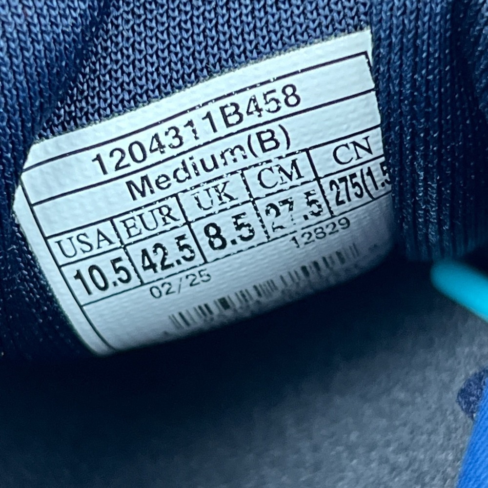 Brooks Ghost 17 Womens Size 10.5 Navy Turquoise Running Walk Shoes 1204311B458 - Picture 13 of 13